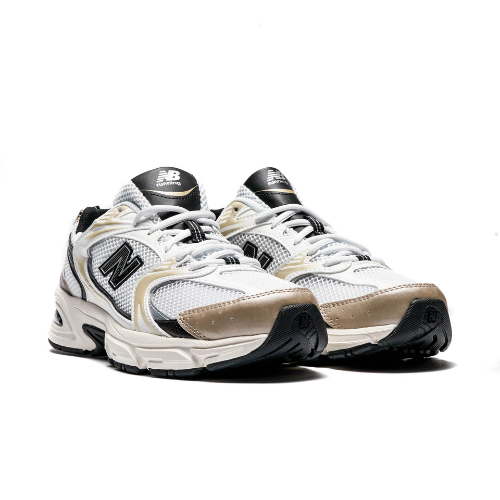 New Balance 530- WHITE LIGHT GOLD METALLIC